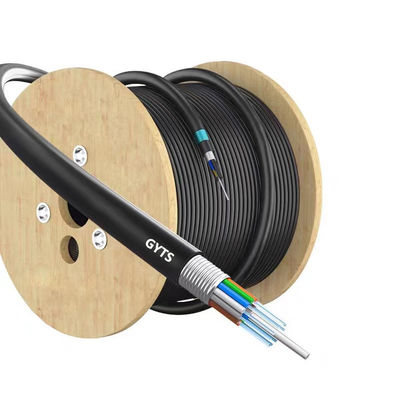 खरीदें Underground Armored Fiber Optic Cable with ITU G652D/G657A/OM1-OM4 Fibers Compliant with YD/T901-2009 & IEC 60794-1 Standards ऑनलाइन निर्माण